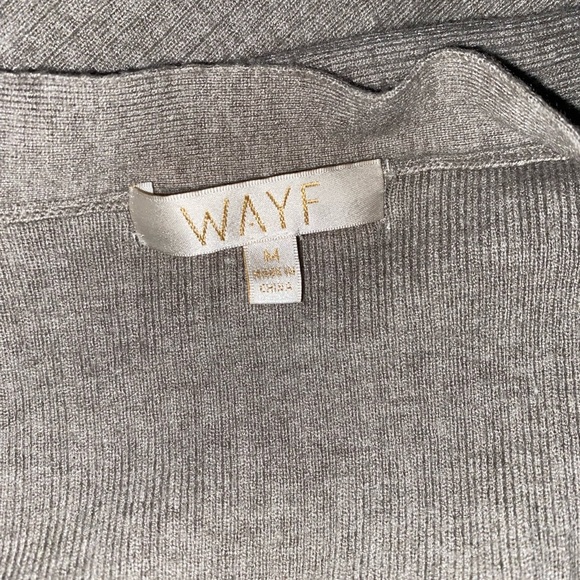 WAYF Elegant Long Sleeve cardigan Size Medium, it long is 50 inches, - Picture 8 of 12